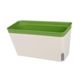 thumbnail image 1 of Maceta de riego automático con absorción de agua para plantas Verde, 1 of 9