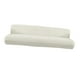 thumbnail image 1 of Funda elástica texturizada para sofá, color liso, suave y transpirable, protector de muebles blanco 3 asiento, 1 of 6