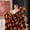 Black Orange, variant on 760GSM Faux Rabbit Faux Fur Throw Blanket,Super Thick Warm Bubble Blanket Throw,Fuzzy Luxury Plush Decorative Blanket for Couch Bed Sofa(Black Grid Print,50''x 60'')