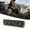 thumbnail image 4 of Car Switch Panel, Rocker Switch Panel Waterproof  For Boat, 4 of 8