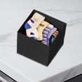 thumbnail image 5 of JilgTeok 3 Packs Space Saving Clothes Storage Bins Foldable Clothing Organizer for Dresser Drawers Tshirts Bedroom Closet Flat Pack Container 5.51x5.51x4.72in, 5 of 5