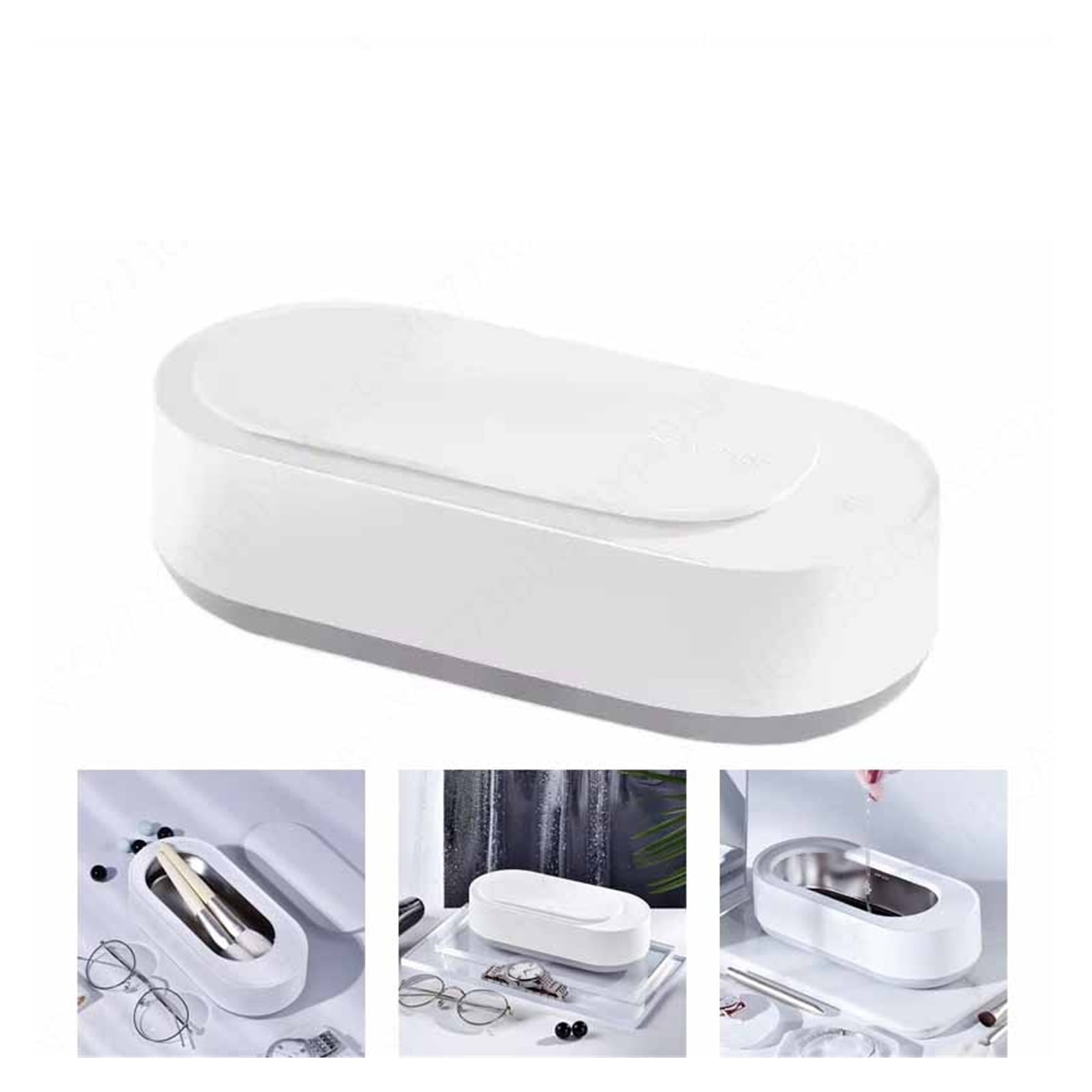 Portable Ultrasonic Cleaner Cleaning Machine for Jewelry Glasses Watch Makeup Eggs Cleaning
