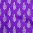 thumbnail image 1 of oneOone Viscose Chiffon Medium Purple Fabric Block Quilting Supplies Print Sewing Fabric By The Yard 42 Inch Wide-3E, 1 of 6