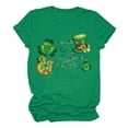 thumbnail image 2 of DPTALR Women Summer Half Sleeve Pullover Solid Color Casual Blouse Tops, 2 of 4