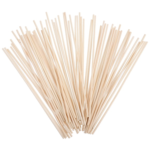 HOMEMAXS Rattan Diffuser Sticks for Home Use Beige Aroma Reeds with Exquisite Design 100 Pieces