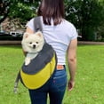 thumbnail image 4 of Pet Backpack Breathable Mesh Shoulder Bag for Small Dogs and Cats Lightweight Comfortable Travel Outdoor Hiking, 4 of 4