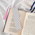 thumbnail image 4 of Kdxio Tulips Flowers Print Metal Tassel Bookmarks,Perfect Gift for Art Lovers and Bookworms Metal Bookmarks for Women, 4 of 8