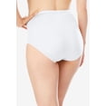 thumbnail image 4 of Comfort Choice Plus Size Full Coverage Cotton Brief 10-Pack, 4 of 6