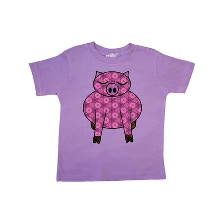 

Inktastic Patterned Pig Gift Toddler Boy or Toddler Girl T-Shirt