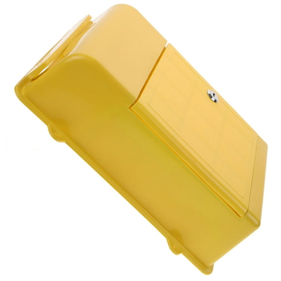 USHOBE wall mount mailbox for comments suggestions mail box plastic for rural apartment communities 1Pack