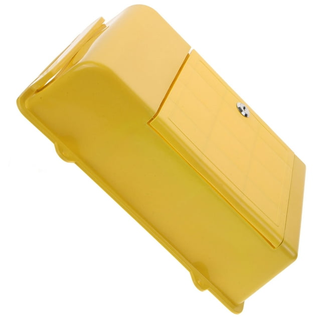 USHOBE wall mount mailbox for comments suggestions mail box plastic for rural apartment communities 1Pack