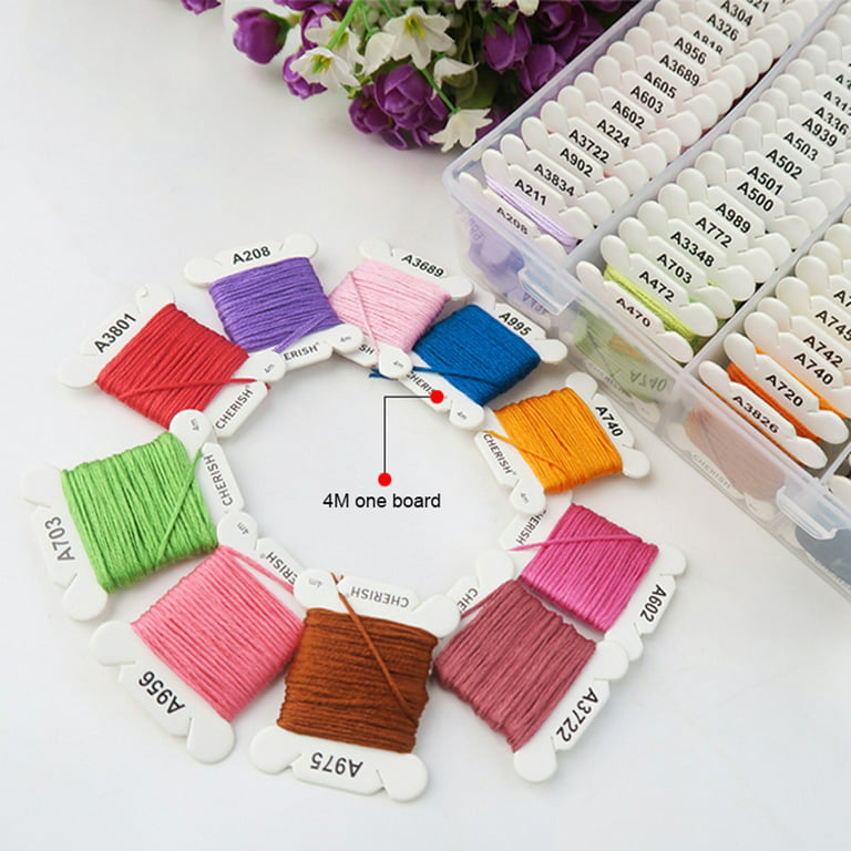Thread Holders / Embroidery Floss Bobbins by mr8080