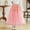 Pink, variant on NAISIBABY Girls Pleated Skirt (3-14T), Mesh Embroidery High Waist Mid-length Flowing Princess Maxi Skirt Beige 7T