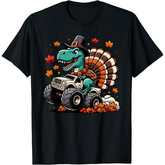 Boys Thanksgiving Shirt Kids Fall Shirts Toddler Boy 3t 4t 5 T-Shirt
