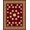 Red, Pattern 4, variant on ODIKA 2x3 Machine Washable Non-Slip Area Rug, Nordic Celebration Decorative Statement Accent High Traffic Rug, Red, 606991