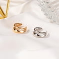 thumbnail image 3 of Boucle d'Oreille Simple Clip sur Cartilage Non Percée pour Femmes, 3 of 7