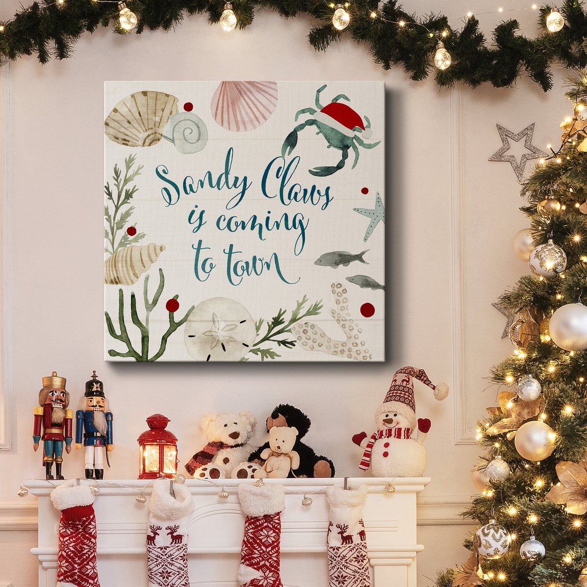 Sun-kissed Christmas III- Gallery Wrapped Canvas