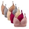 thumbnail image 4 of Nmnitkp Push Up Bras for Women Plus Size Comfortable and Breathable Floral Lace Without Underwire Soft Everyday Bras Widen Band, 4 of 4