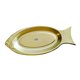 thumbnail image 4 of Plato de pescado de acero inoxidable forma de pescado al forma de pescado bandeja de metal inquebrantable para servir plato para fiestas para, 4 of 9