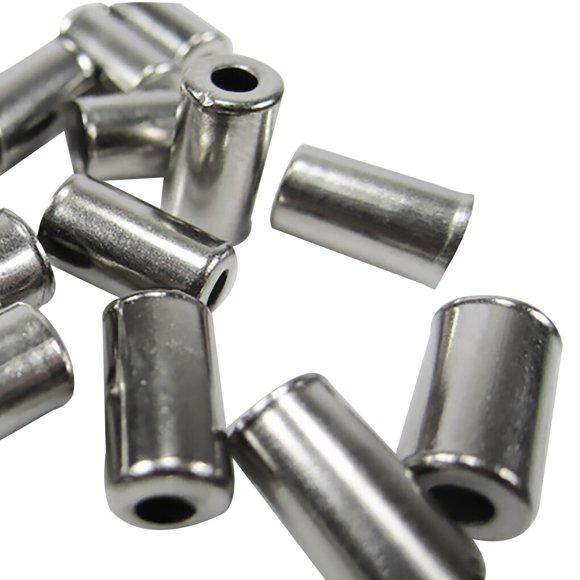 100pcs Mountain Bicycle Line Tube Cap Metal Gearbox Bike Brake Wire Cap Cycling Accessories