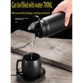 thumbnail image 7 of MOQIN Insulated Water Bottle 24oz with Handle and Flip Tops Lids Stainless Steel Water Bottle Push Button Lid Leak proof Portable for Cyclists, Runners, Hikers, Beach Goers, Picnics, Camping, 7 of 7