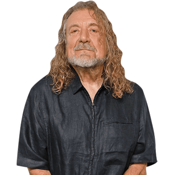 Robert Plant (Shirt) Half Body Buddy Cutout