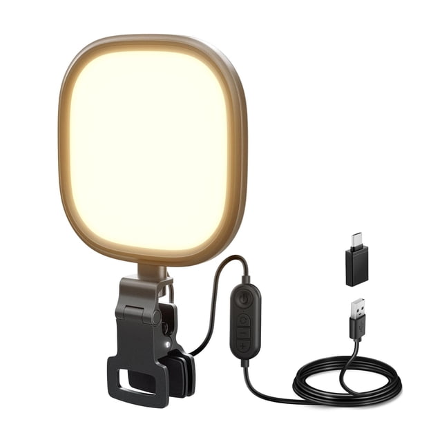 Luz LED para streaming NEEWER NL10 de 5" bicolor con clip USB