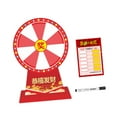 thumbnail image 3 of Abbracc Tabletop Roulette Wheel Portable Prize Turntable for Shops Birthday New Year Multicolor A, 3 of 9