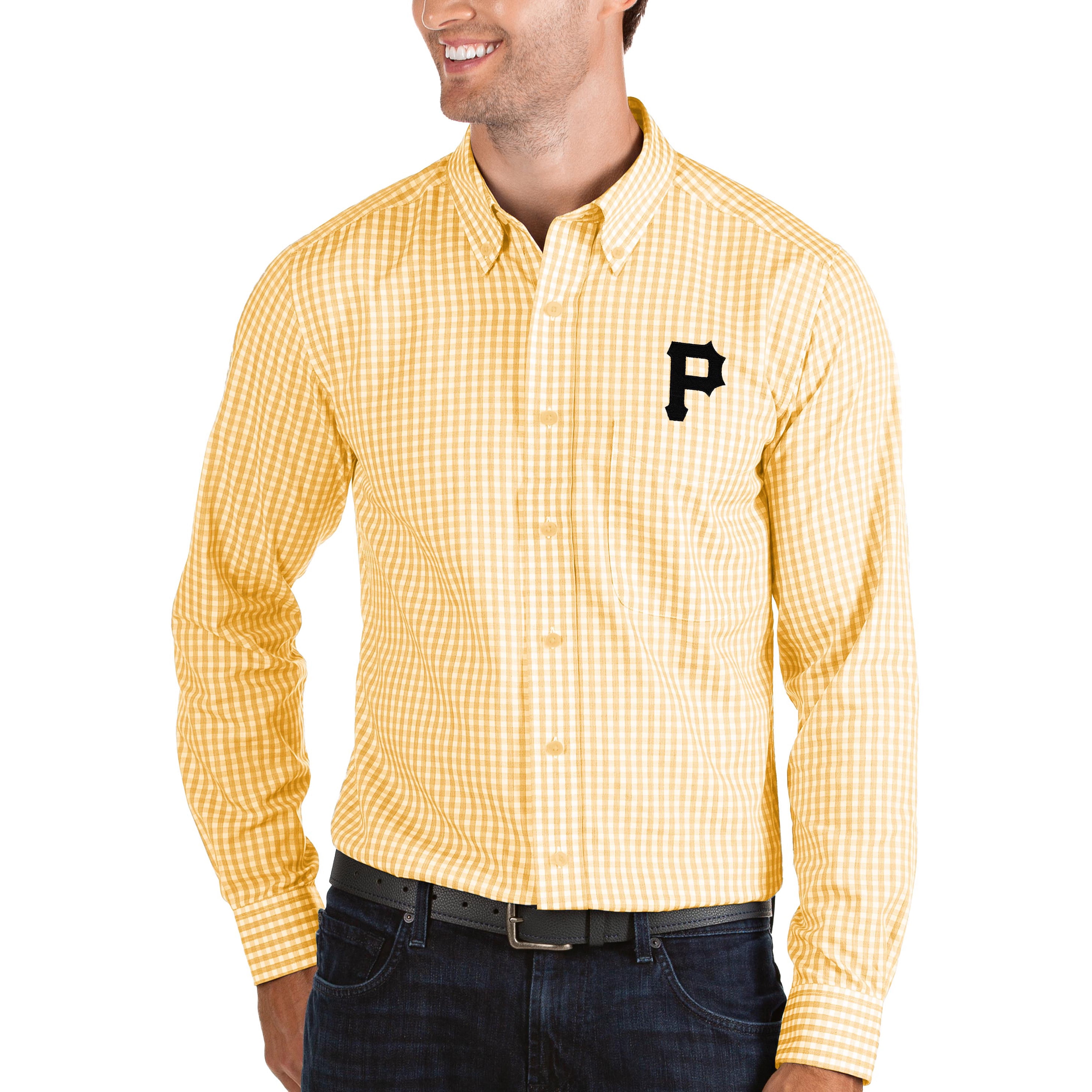 pittsburgh pirates button down shirt