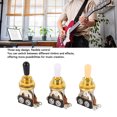 thumbnail image 4 of Electric Guitar 3 Way Toggle Switch With Brass Tip Knob - Flexible Control, Precise Operation - Durable Zinc Alloy - Suitable For Electric Guitar, Synthesizer, 4 of 8
