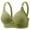 88#Green, variant on Womens Seamless Wireless Supportive Bra Push Up Comfort Soft No Underwire Full Coverage T-Shirt Bra Complexion 38