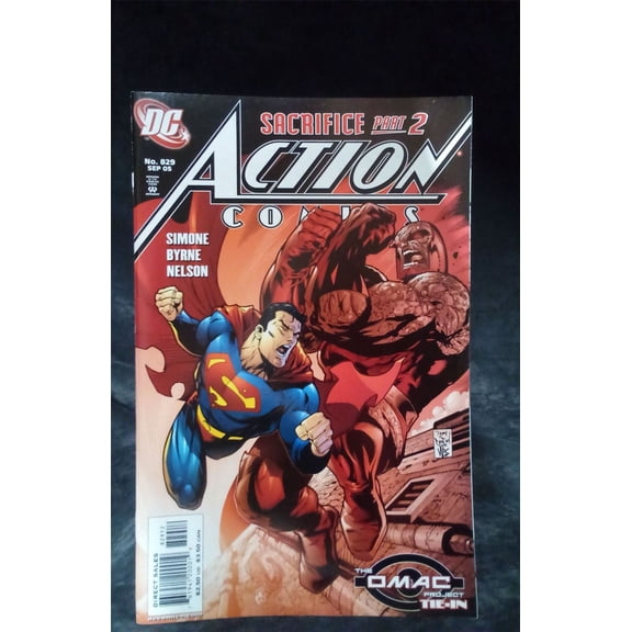 Pre-Owned Action Comics #829 SECond Print Cover 2005 DC Comics Comic Book
