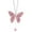 Pink, variant on IMossad Bling Butterfly Diamond Car Accessories for Women Crystal Car Rear View Mirrors Charms Car Decoration Valentinesday Gift,Mirror Hang