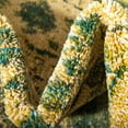 thumbnail image 4 of Rugs.com Fleur Collection Rug – 6' Round Green Medium-Pile Rug Perfect For Kitchens, Dining Rooms, 4 of 4