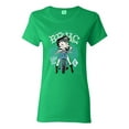 thumbnail image 1 of Wild Bobby Biker Betty Boop MC Motorcycle Club 1930 Betty Boop Womens T-Shirt, Kelly, Large, 1 of 5