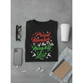 thumbnail image 3 of Naughty List Member - Funny Xmas T-shirt Men's, 3 of 4
