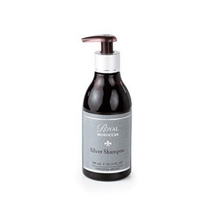 kranium Grundig indebære BEST SILVER SHAMPOO Purple Shampoo for Blond Hair & Grey Hair Lights Shampoo  for Blond & Silver Hair Anti-Yellow Shampoo | Paraben-Free | Royal Moroccan  Argan Oil Hair Products (300 ml /10.05