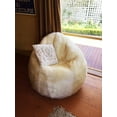 thumbnail image 3 of Premium New Zealand Sheepskin Bean Bag (No Filling), 3 of 6