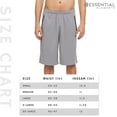 thumbnail image 7 of Essential Elements 4 Pack: Men's Active Performance Athletic Sports Workout Gym Casual Knit Basketball Shorts with Pockets Set E, Medium, m, 7 of 7