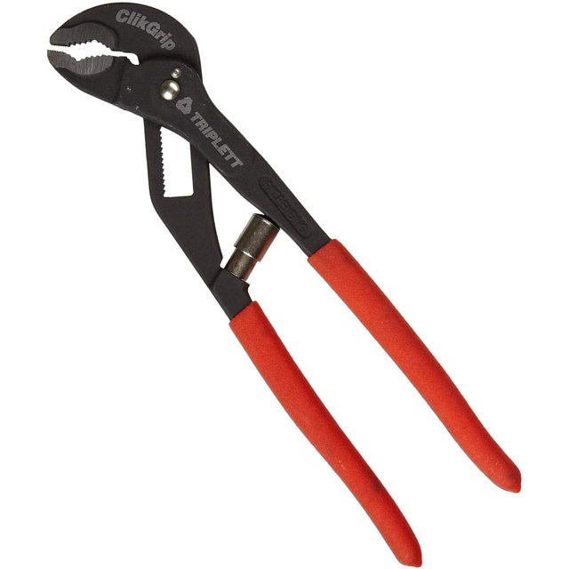 Triplett ClikGrip Pompe à Eau Auto-Ajustable 10 Pouces avec Pinces à Grip Coussiné (TT-221)