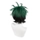 thumbnail image 2 of Peluca de cosplay en verde y negro degradado para Izuku Midoriya, 2 of 3