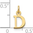 thumbnail image 2 of 14K Yellow Gold 14Ky Cutout Letter D Initial Pendant (Width 6.84) (Length 9.65) - Jbsp, 2 of 5