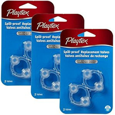 Playtex Spill Proof Cup Replacement Valves 6 Pack Playtex Spill Proof Cup Replacement Valves 6 Pack