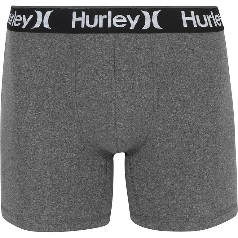 Free: 3pk Hurley boys underwear sz. 12-14 New black red & grey