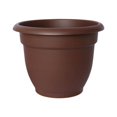 thumbnail image 1 of Fiskars 20-56310CH 8.5 in. Ariana Chocolate Colored Planter, 1 of 2