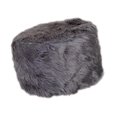 thumbnail image 3 of Soft & Stool Round Plush Covers Home/Coffee House Gray/, 3 of 6