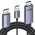 thumbnail image 1 of UGREEN Cable HDMI a DisplayPort bidireccional 4K@60Hz de 2 m, 1 of 9