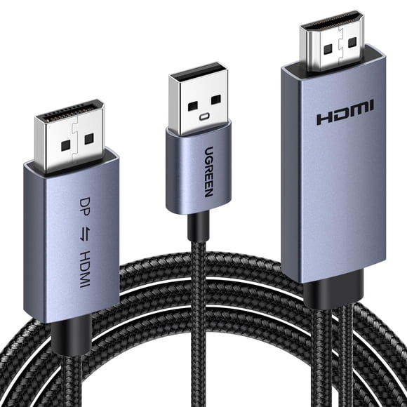 UGREEN Cable HDMI a DisplayPort bidireccional 4K@60Hz de 2 m