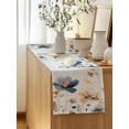thumbnail image 5 of Table Runner 72 Inches Long for Kitchen Dining, Spring Summer Wildflowers Dresser Scarf Farmhouse, Dining Table Decorations for Wedding/Parties, Farmhouse Retro Floral Botanical 14 x 72 In, 5 of 8