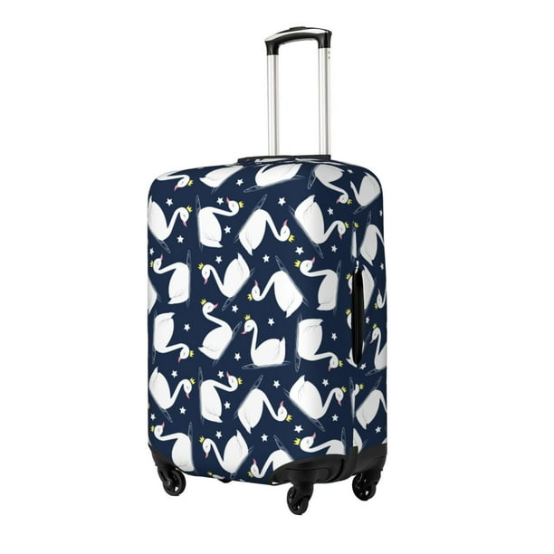 Balery Swan Funda de equipaje, fundas para maletas, elástica, lavable, protector de maletas, compatible con maletas de 18 a 32 pulgadas-Medium
